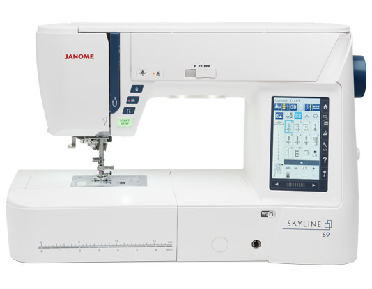 Janome Janome couture et broderie SKYLINE S9 indigo bleu