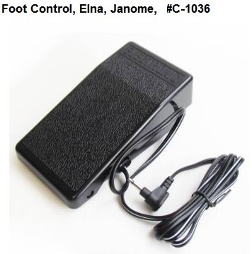 Elna Foot control Elna Janome Kenmore