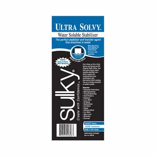 Sulky Rouleau Sulky ultra solvy - blanc - 20cm x 7.3m (8po x 8v.)