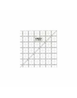 Olfa Olfa QR-6S - 61/2" square frosted acrylic ruler