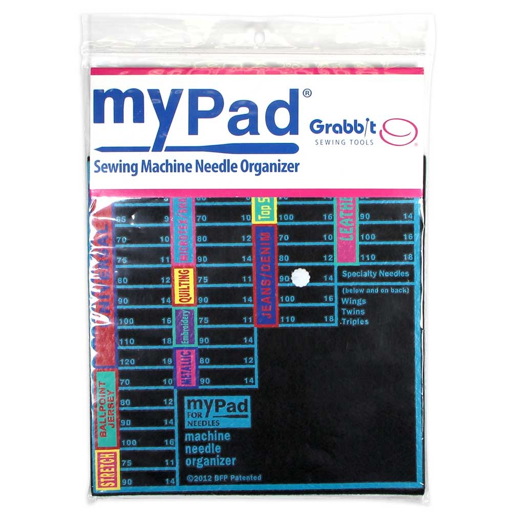 Grabbit Grabbit myPadTM machine needle organizer