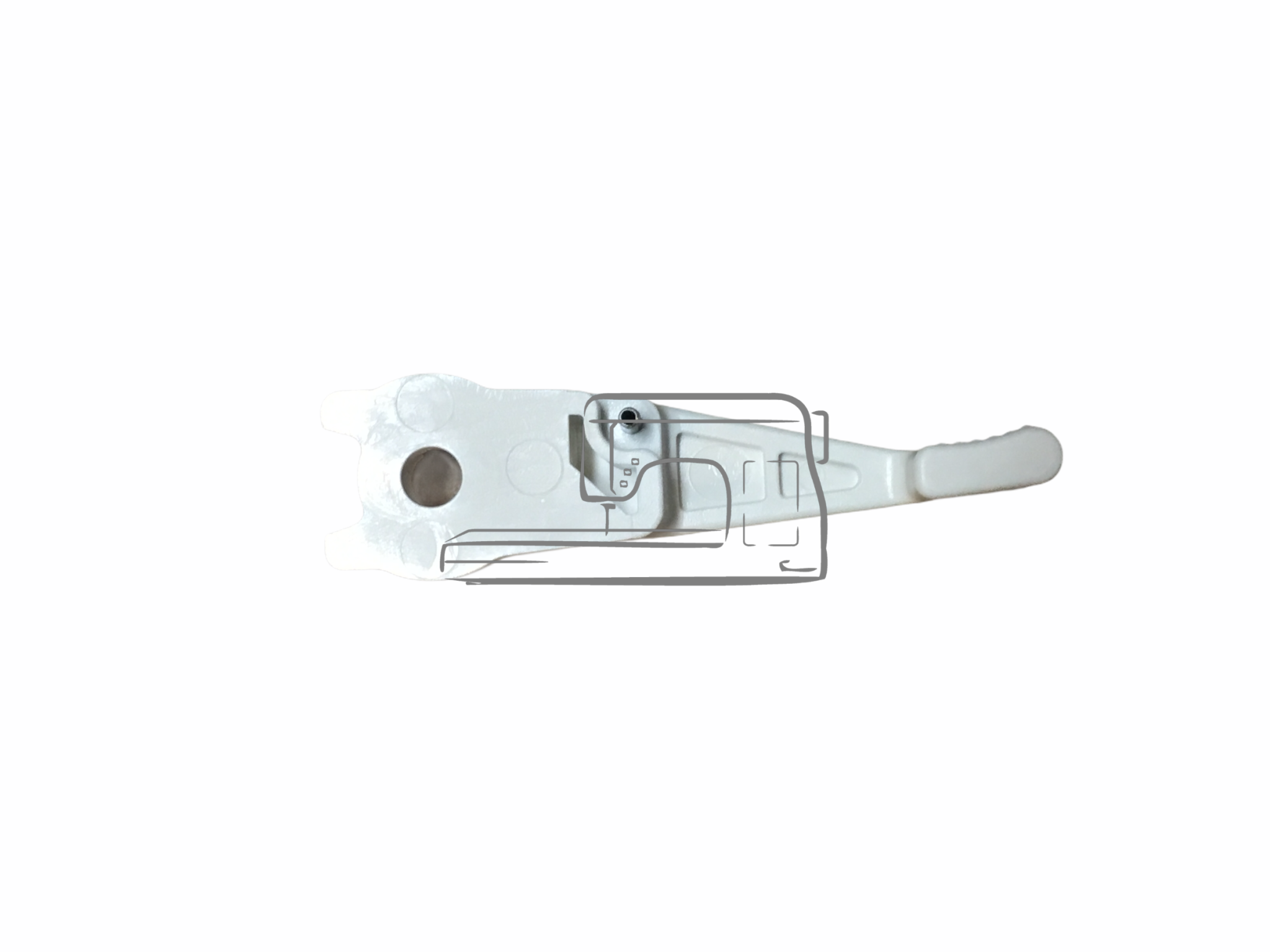 Baby Lock Levier de pompe Babylock 8 Fils off white