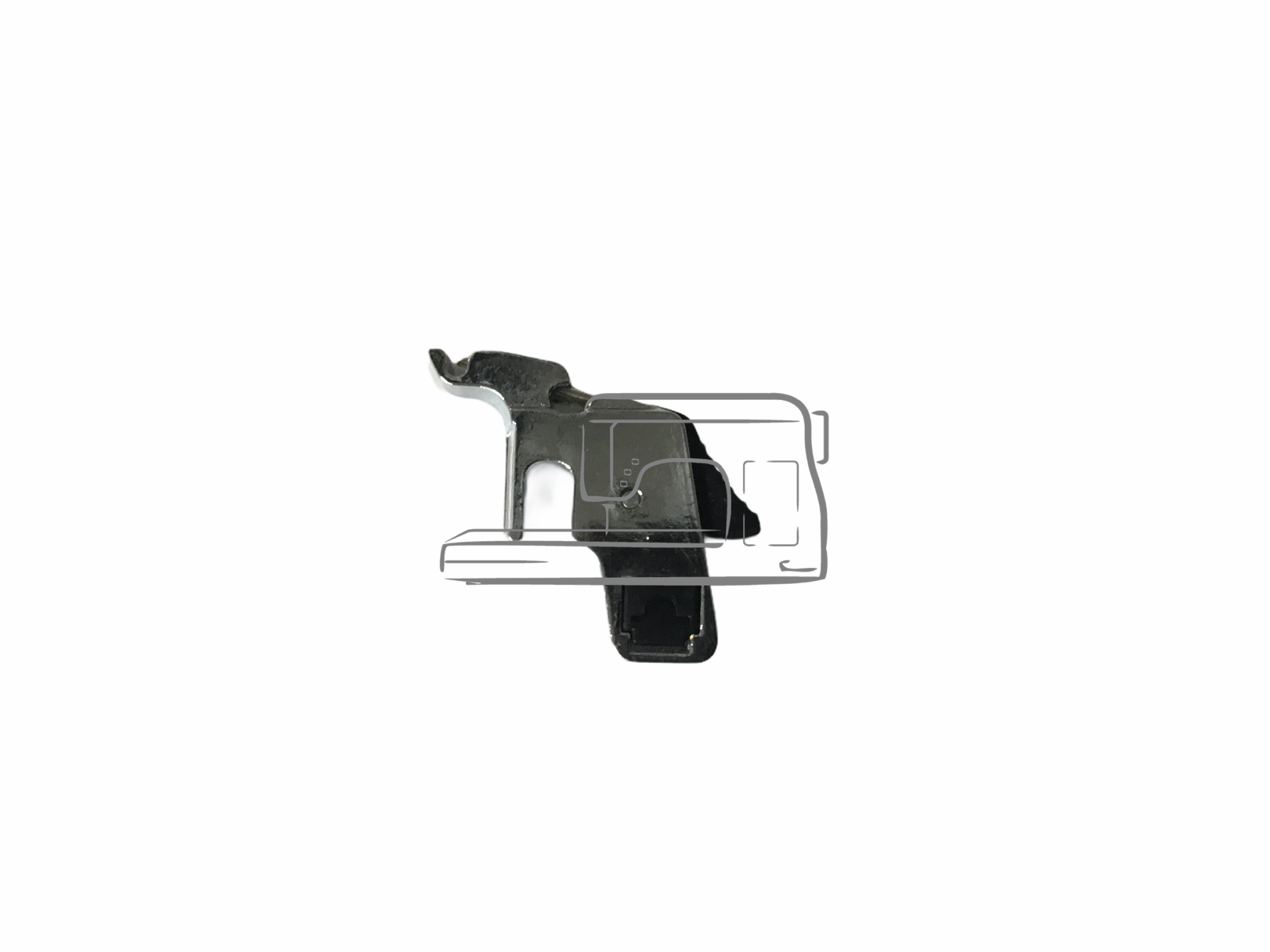 Brother Universal presser foot shank (low)