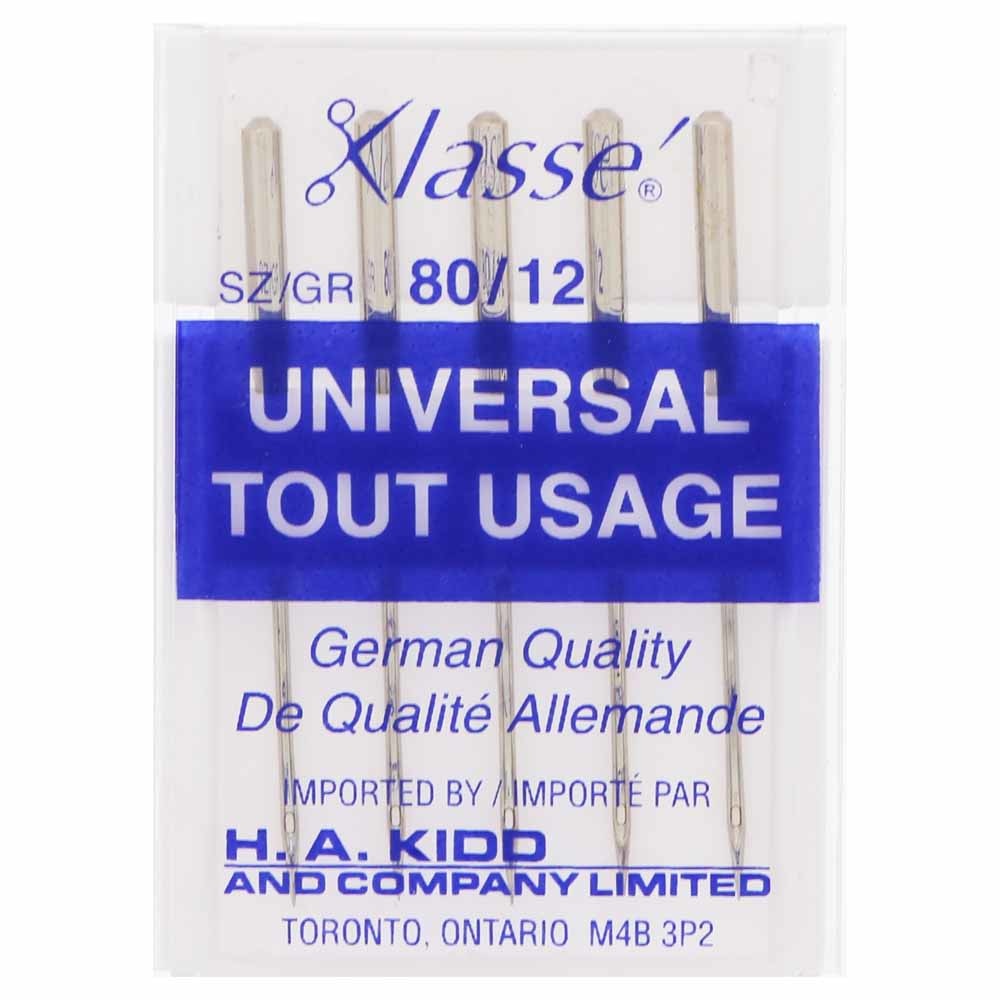 Klassé Klasse´ universal sharps needles cassette - size 80/12 - 5 count