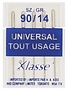 Klassé Klasse´ universal sharps needles cassette - size 90/14 - 5 count