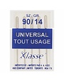 Klassé Klasse´ universal sharps needles cassette - size 90/14 - 5 count
