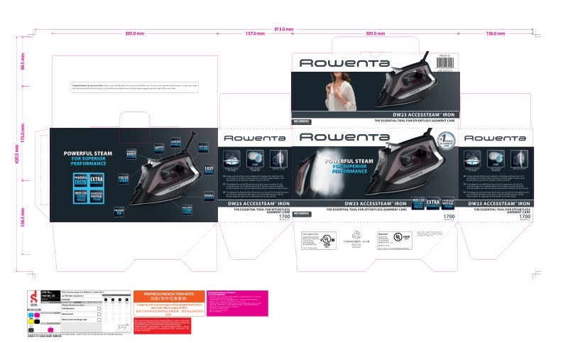 Rowenta Rowenta Accessteam 1700W