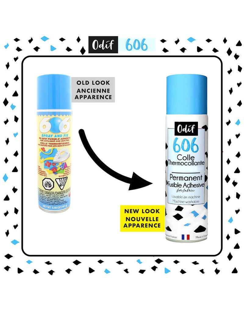 Odif ODIF 606 Spray and Fix No-sew Fusible Adhesive Web - 163g (250 ml)