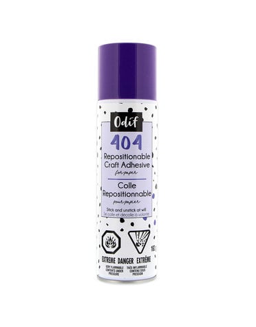 Odif Odif 404 spray and fix permanent repositionable adhesive for craft material - 162g