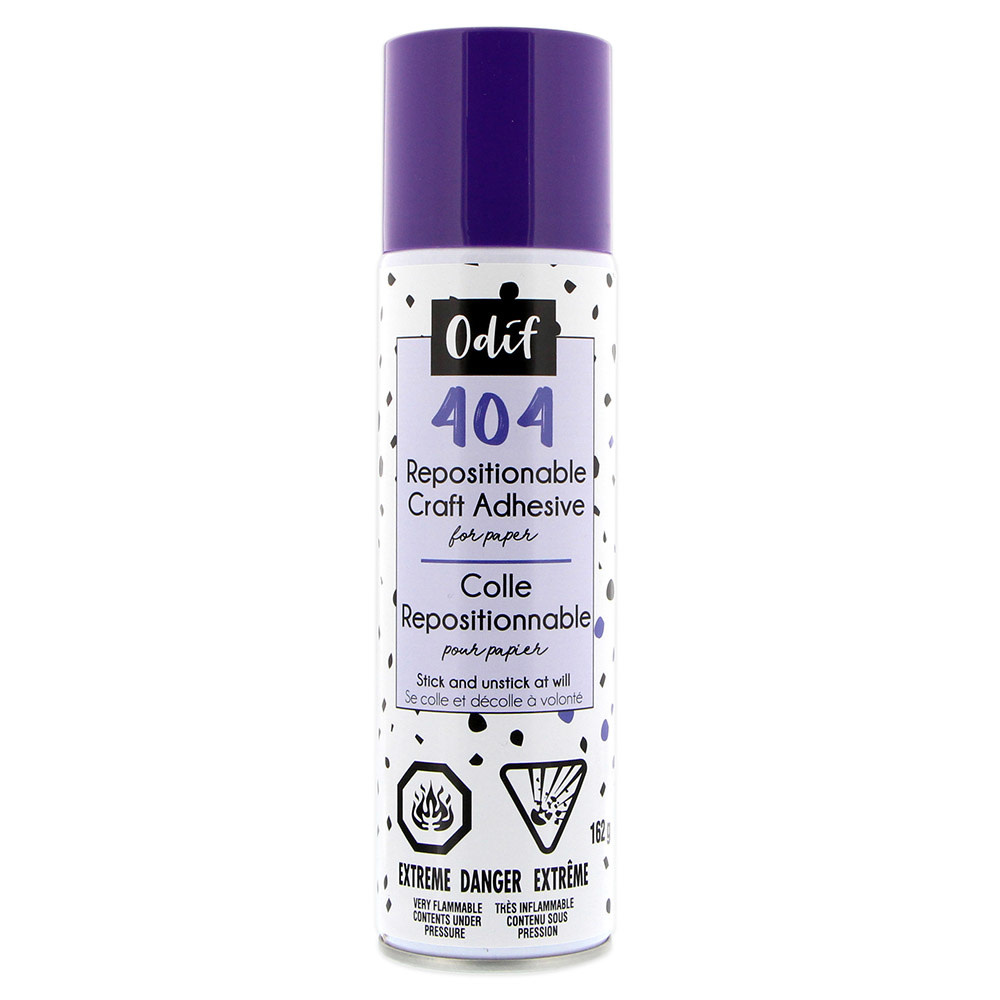 Odif Odif 404 spray and fix permanent repositionable adhesive for craft material - 162g