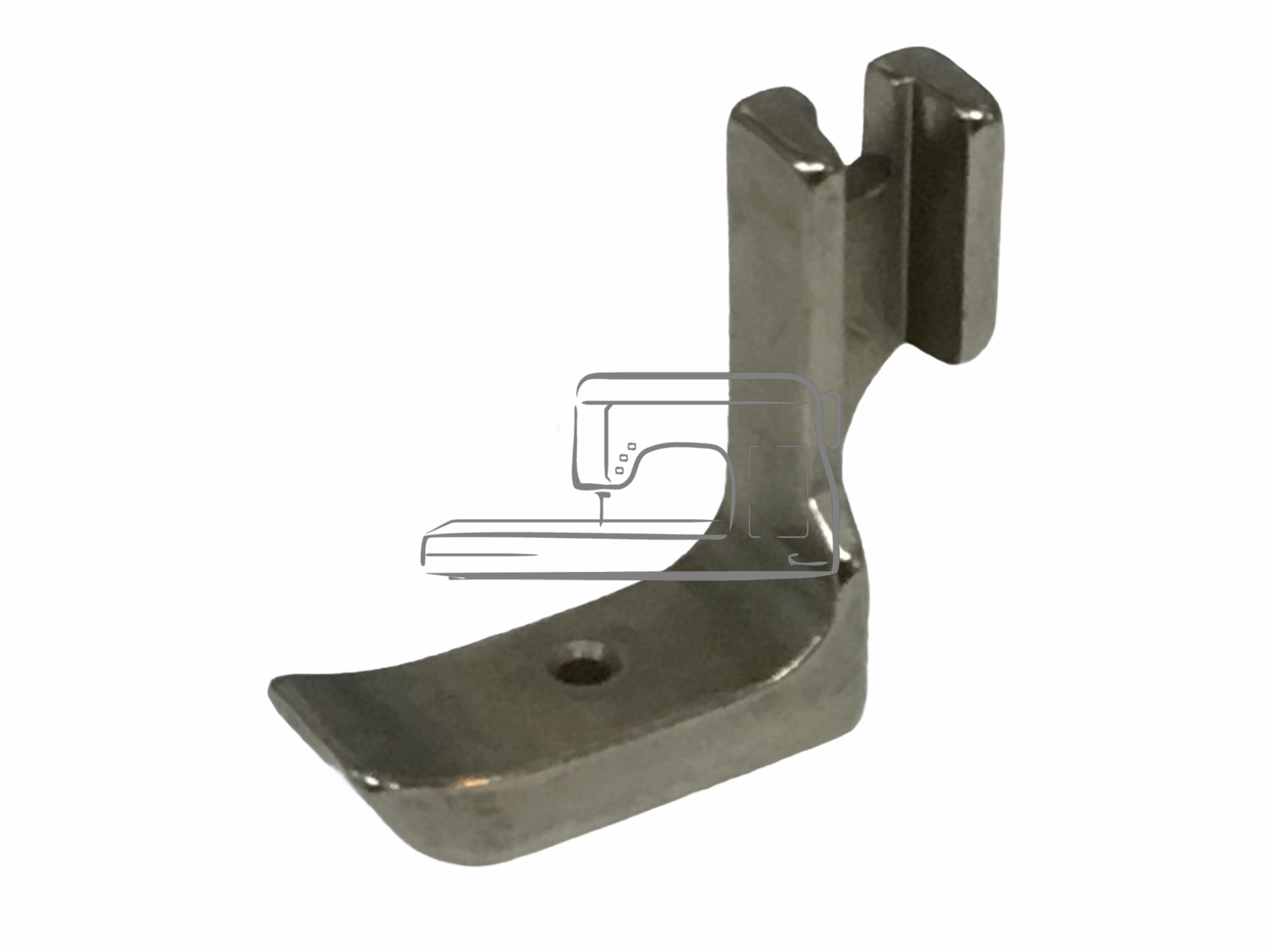 Industriel 3/16" right sided piping foot