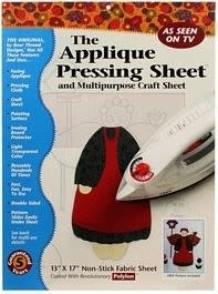 Bear Thread Designs The applique pressing sheet 13 x 17in