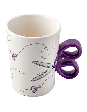 Sew Tasty Sew tasty - scissors mug - purple