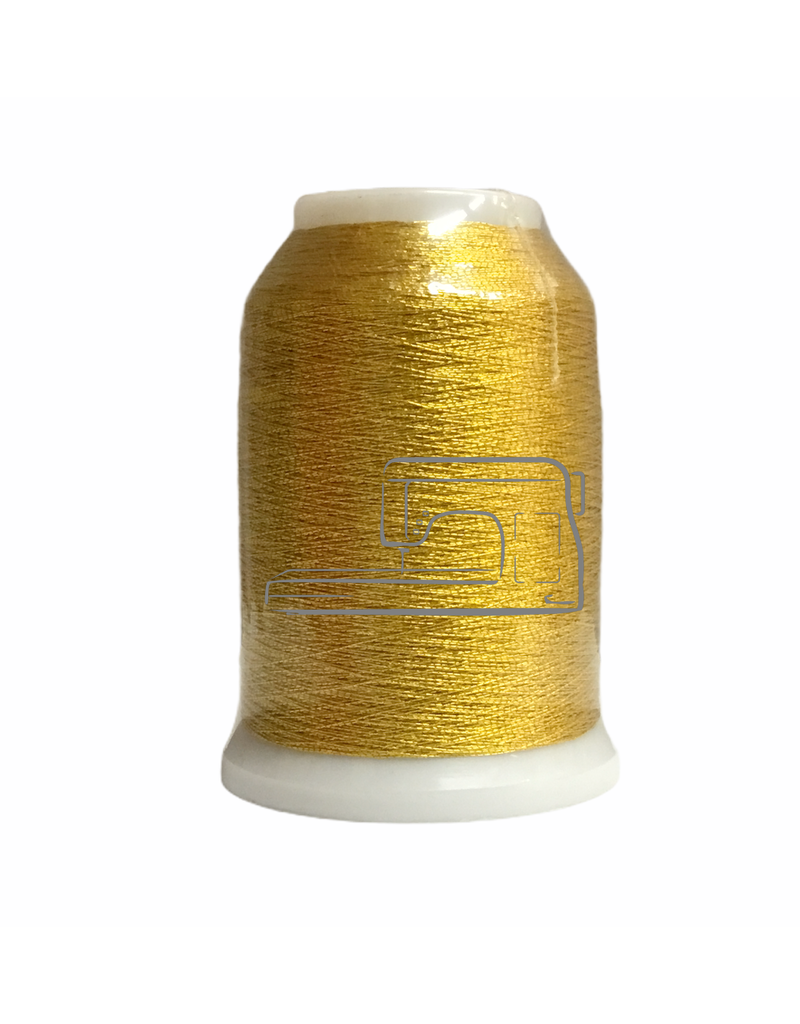 Isamet Isamet metallic thread 7001 1000 m S12 DISC for sewing and embroidery