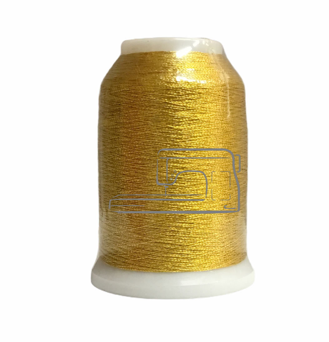 Isamet DISC Isamet metallic sewing and embroidery thread 7001 1000m S12