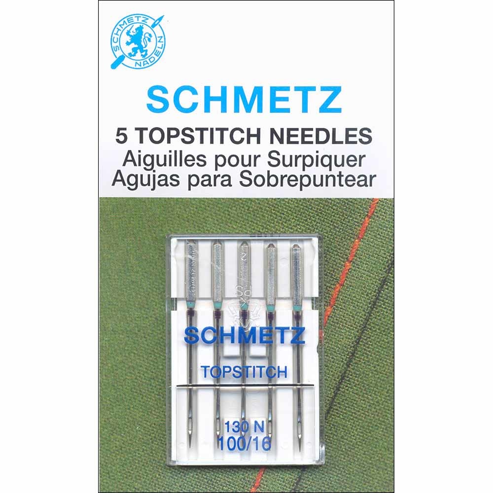 Schmetz Aiguilles à surpiquer Schmetz #1798 - 100/16 - 5 unités