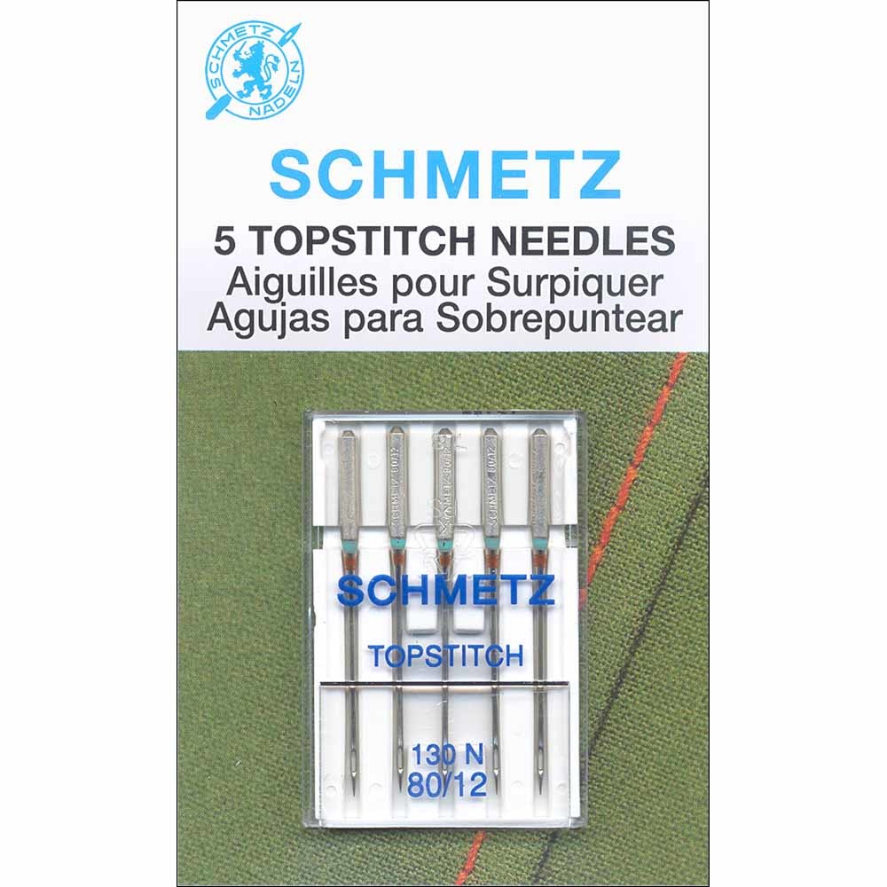 Schmetz Aiguilles à surpiquer Schmetz #1792 - 80/12 - 5 unités