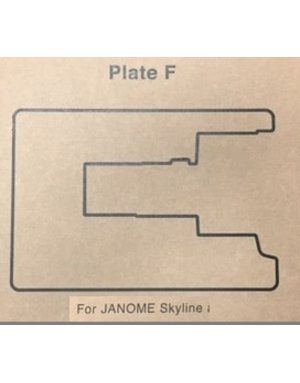 Janome Sewing Table Insert "F" Skline S3/5/7/9