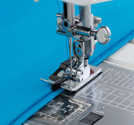 Janome Pied G bord invisible Janome 9mm