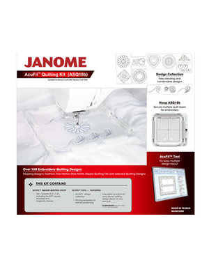 Janome Cerceau et logiciel Janome acufil quilt kit pour MC