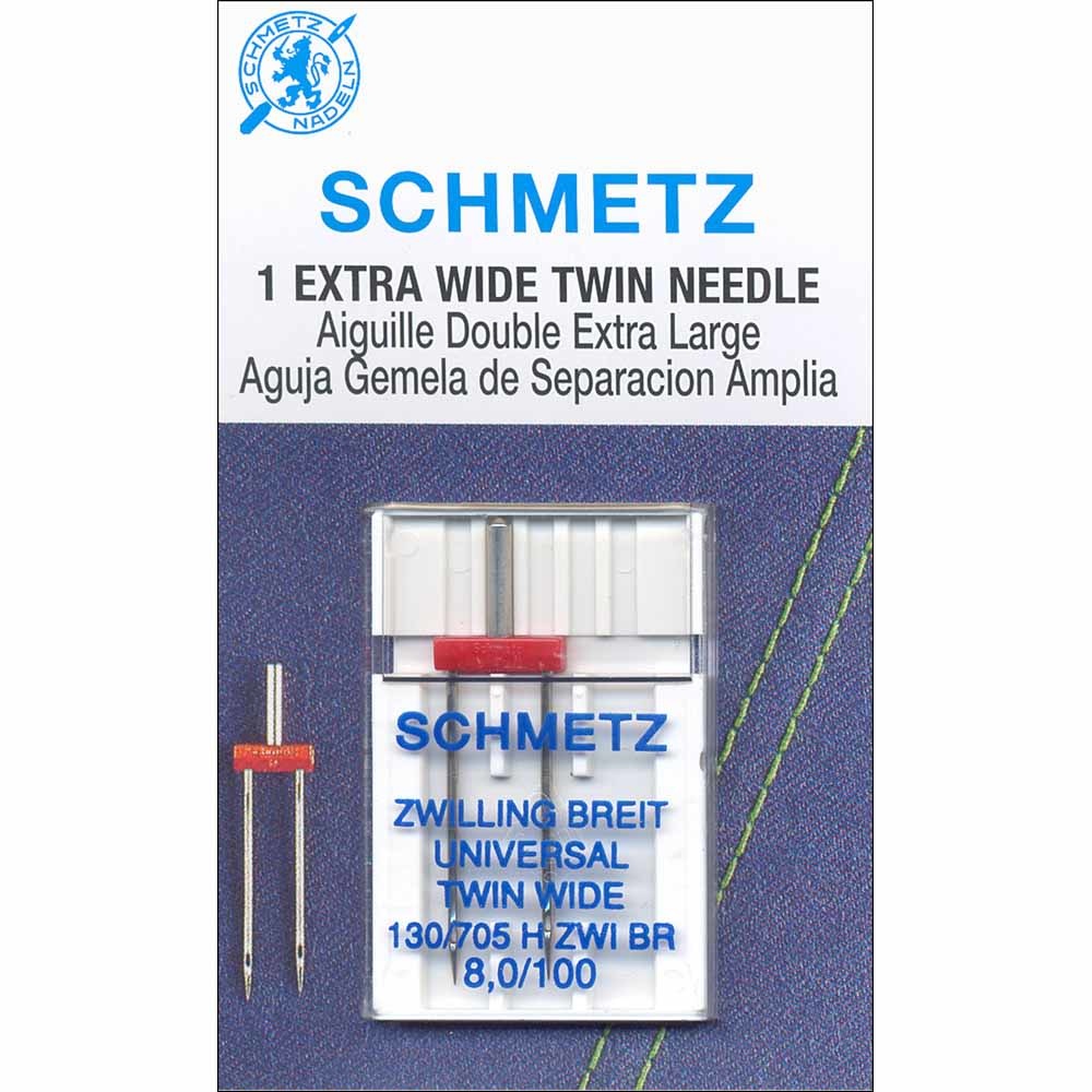 Schmetz Schmetz #1734 twin needle carded - 100/16 - 8.0mm - 1 count