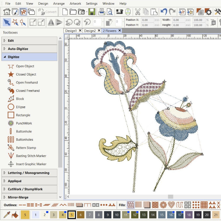 Bernina BERNINA Embroidery Software Créator V9