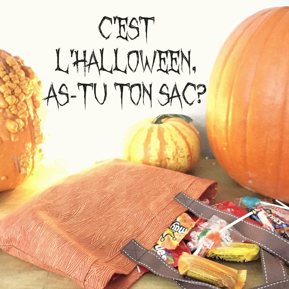 Sac d'Halloween facile