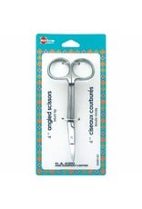 Heirloom Heirloom angled scissors - Blunt tip, 4"