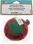 Heirloom Heirloom tomato pin cushion with emery