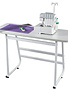 Janome Meuble Janome Elna  sans ouverture pour surjeteuse et machine a coudre