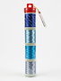 WonderFil Spotlite Ensemble fils métallique Bleu 150m (4 Bobines)