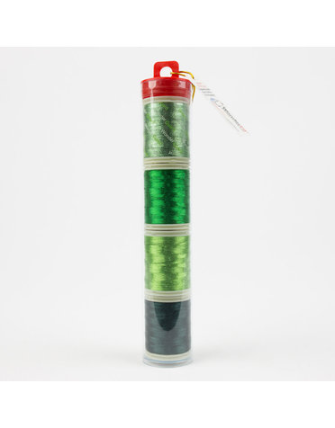 Wonderfil Spotlite Metallic Green Thread Pack 150m