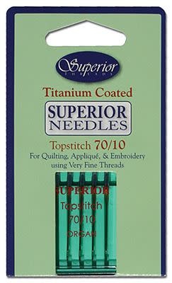 Superior Needle superior titanium topstich 70/10