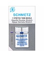 Schmetz Aiguille double Stretch Schmetz #1775 - 75/11 - 4.0mm- 1 unité