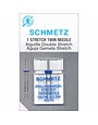 Schmetz Schmetz #1775 Stretch twin needle carded - 75/11 - 4.0mm- 1 count