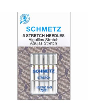 Schmetz Schmetz #1722 stretch needles carded - 75/11 - 5 count