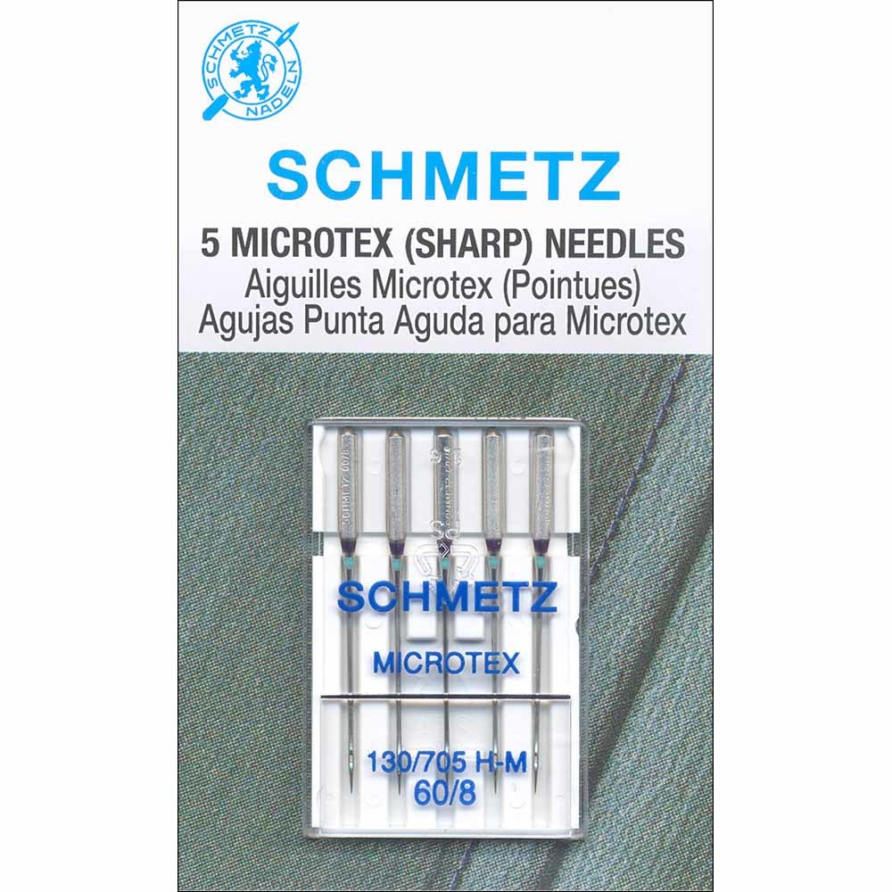 Schmetz Aiguilles microtex Schmetz #1732 - 60/8 - 5 unités