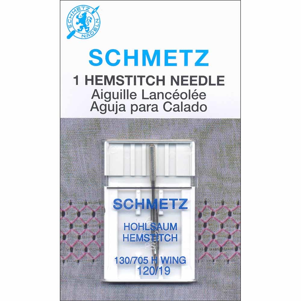 Schmetz Schmetz #1787 hemstitch needles carded - 120/19 - 1 count