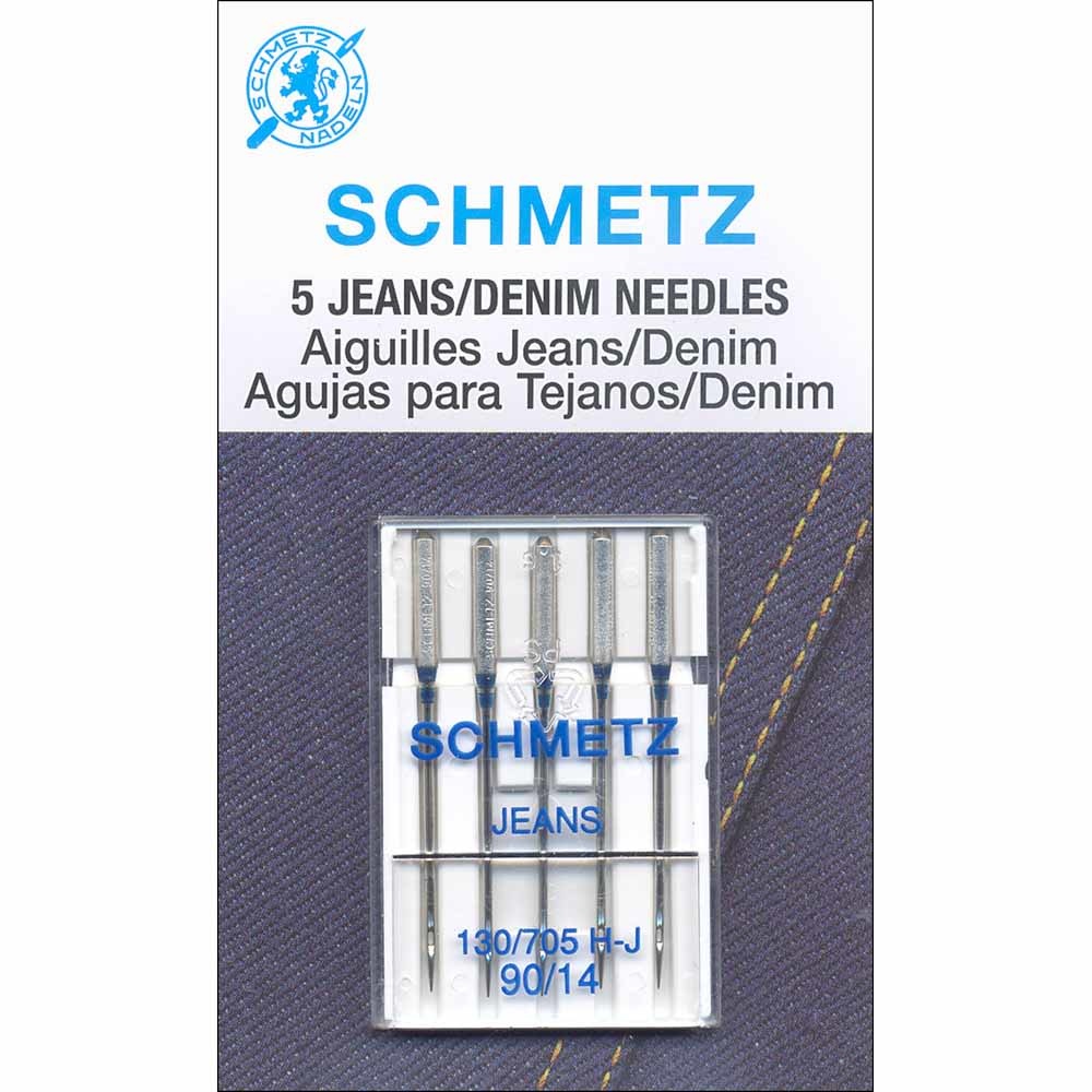 Schmetz Schmetz #1782 denim needles carded - 90/14 - 5 count