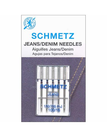Schmetz Schmetz #1712 denim needles carded - 100/16 - 5 count
