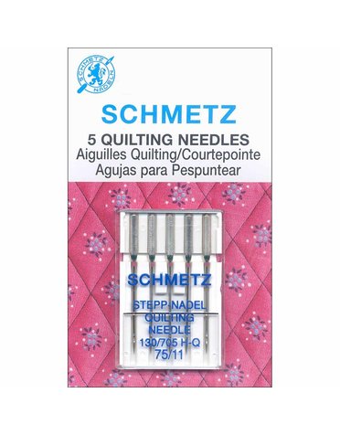 Schmetz Aiguilles courtepointe Schmetz #1735 - 75/11 - 5 unités