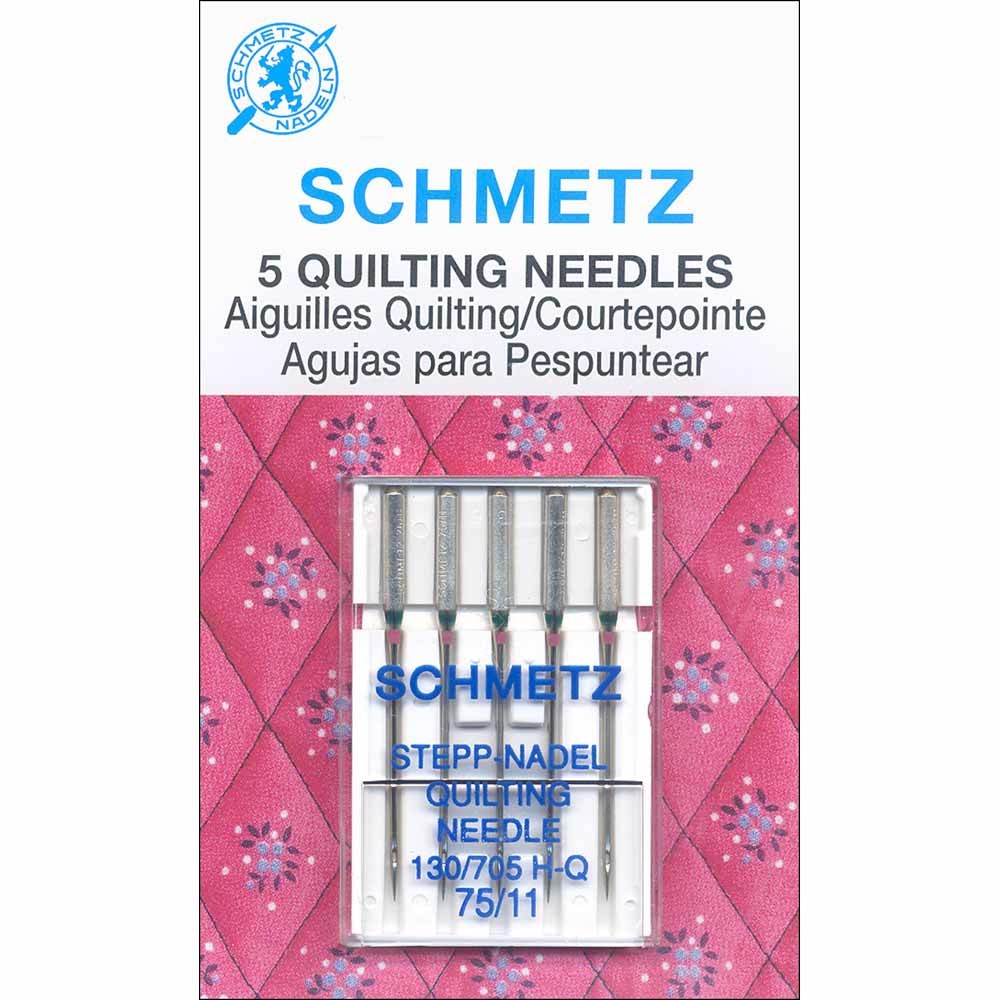 Schmetz Schmetz  #1735 quilting needles carded - 75/11 - 5 count