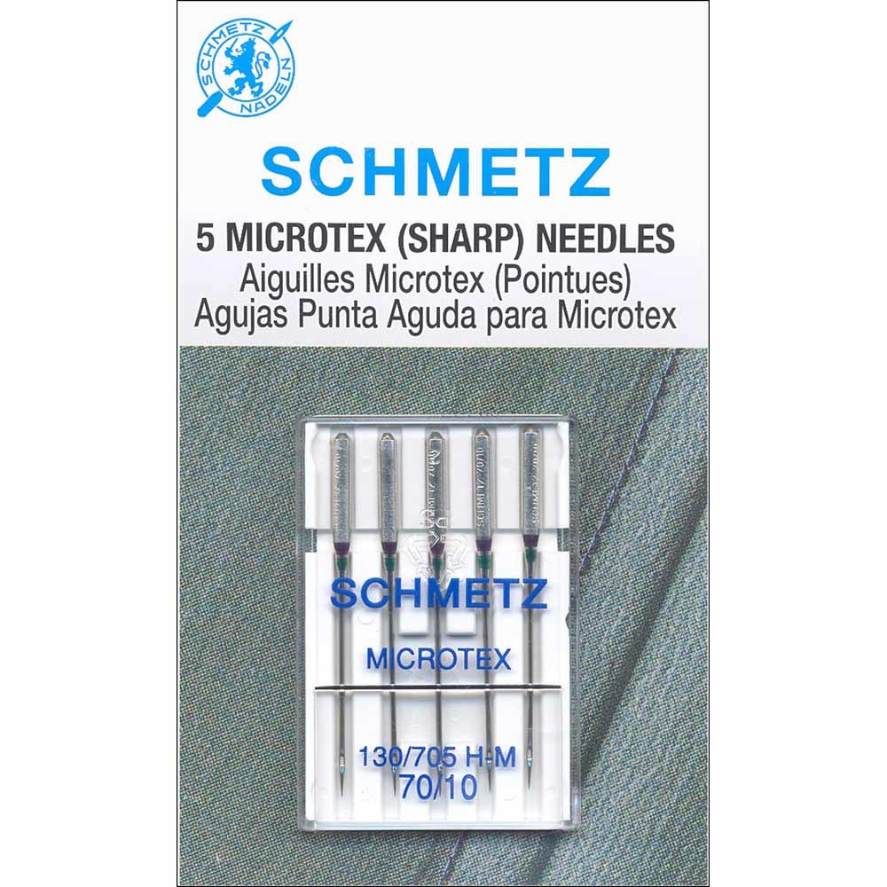 Schmetz Aiguilles Microtex Schmetz #1729 - 70/10 - 5 unités