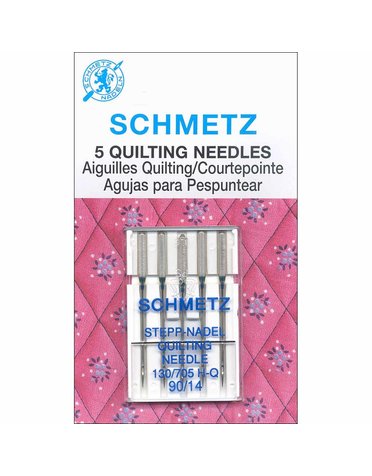 Schmetz Schmetz #1719 quilting needles carded - 90/14 - 5 count