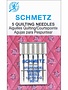 Schmetz Schmetz #1719 quilting needles carded - 90/14 - 5 count