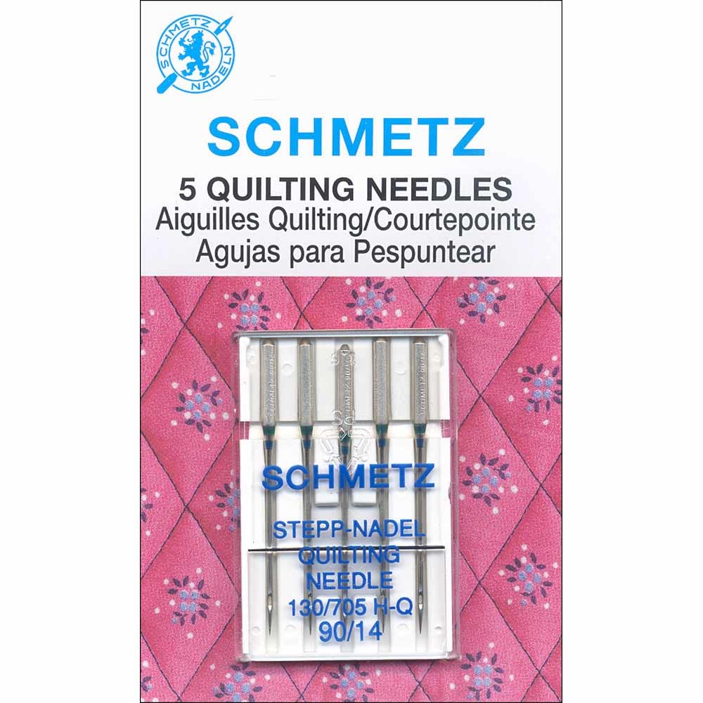 Schmetz Schmetz #1719 quilting needles carded - 90/14 - 5 count