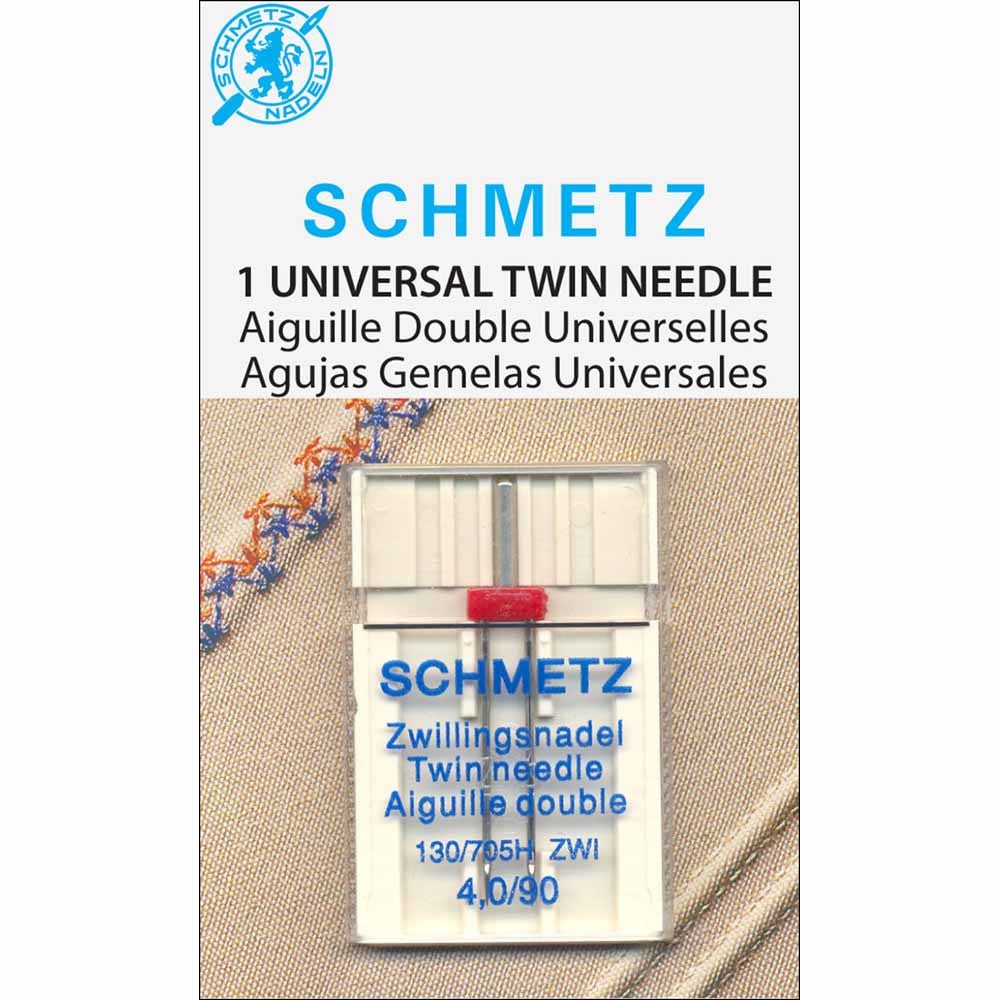 Schmetz Schmetz  #1795 twin needle carded - 90/14 - 4.0mm - 1 count