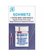 Schmetz Aiguille double extra large Schmetz #1776 - 100/16 - 6.0mm - 1 unité