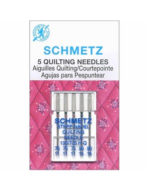 Schmetz Aiguilles courtepointe Schmetz #1739 - Grosseurs assorties - 5 unités