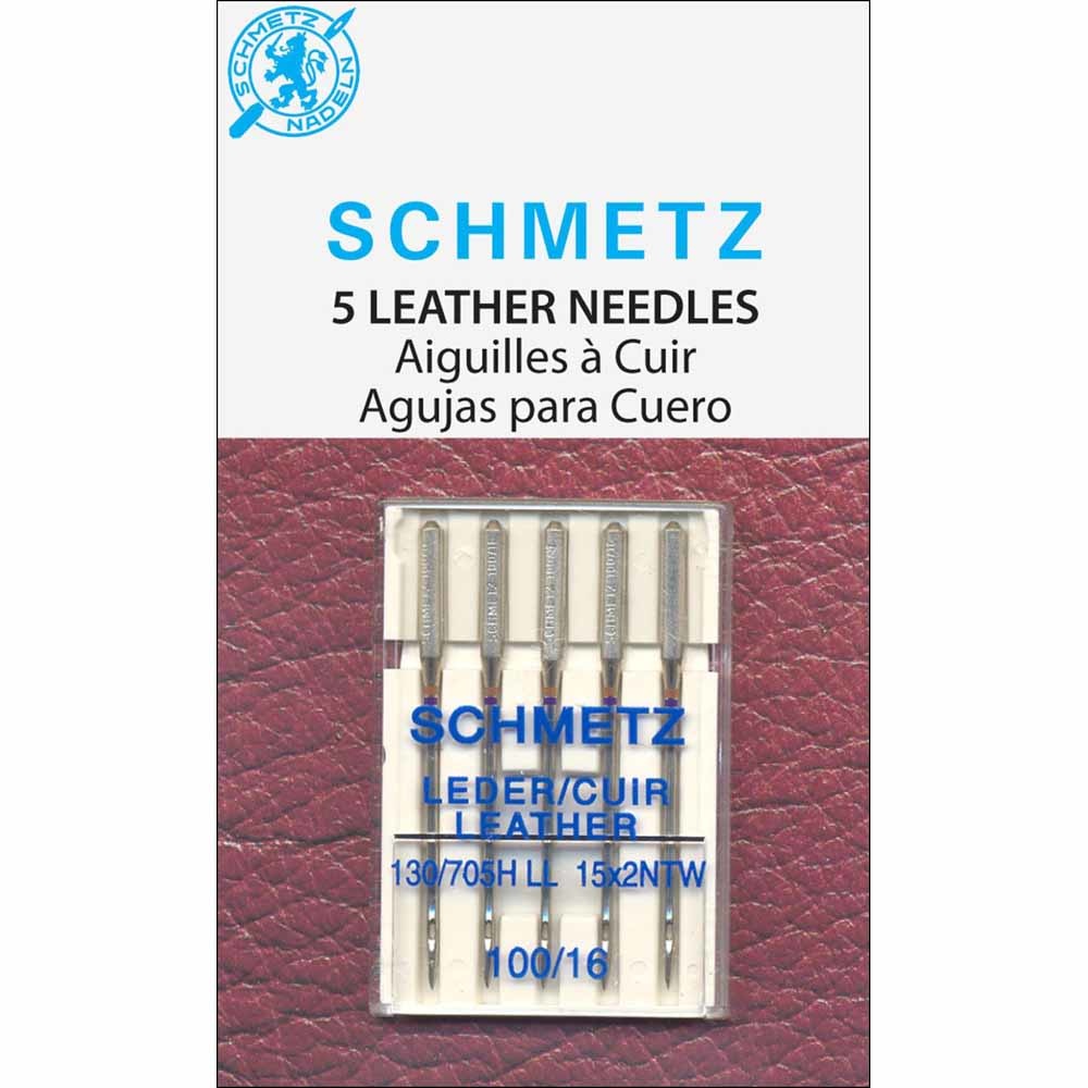 Schmetz Aiguilles à cuir Schmetz #1785 - 100/16 - 5 unités